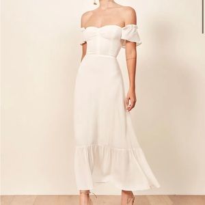 Reformation Butterfly Dress - Ivory